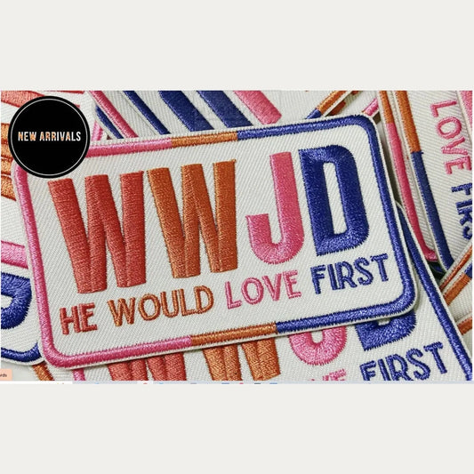WWJD Embroidery Patch patch