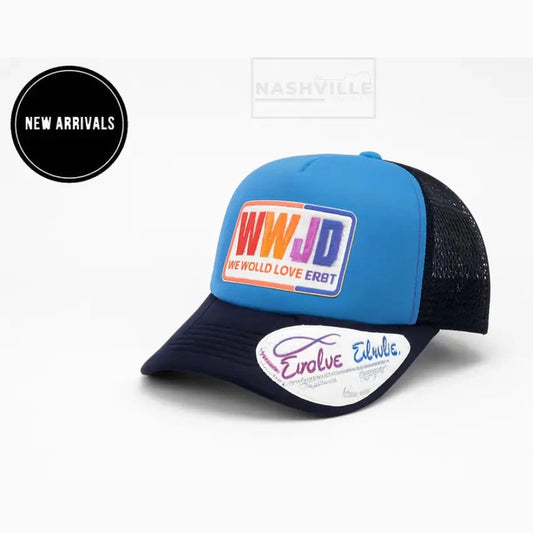 WWJD Trucker Hat He Would Love First