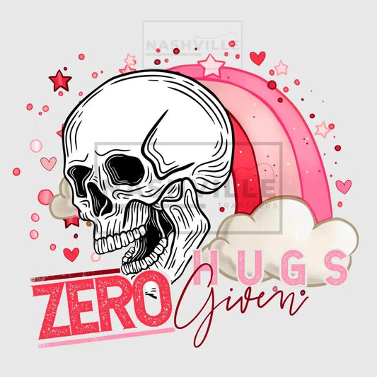 Zero Hugs Given Valentines Holiday Stock Transfer.