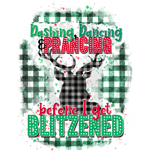 Dashing, dancing, & prancing before I get blitzened Christmas holiday stock transfer.